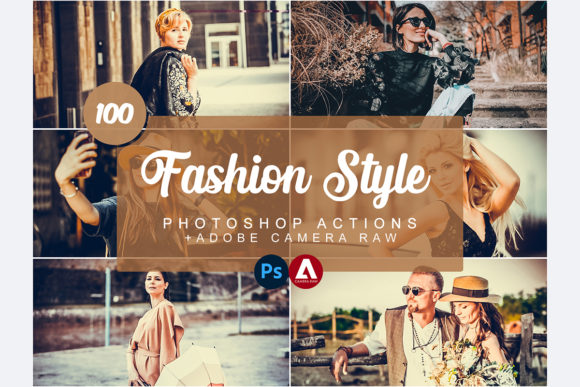 Download Fashion Style Photoshop Actions - Fashion Collection